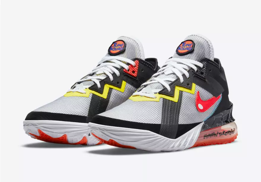 Nike Lebron 18 XVIII Low Space Jam Sylvester vs Tweety Basketball Sneakers  | eBay