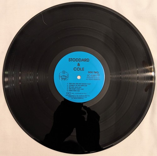 STODDARD & COLE st LP private press AOR Fat Chance SC-5381 soft rock SIGNED - Picture 5 of 5