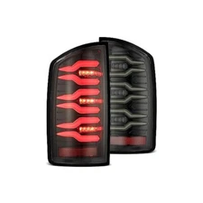 Ram Truck Tail Light Upgrade, 02,06 Models, Black & Red Sequential LED