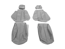 Fits: Mercedes Benz R129 1990-1995 ONLY- GREY LEATHER Seat Covers
