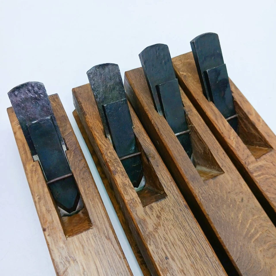 Juego Kanna plano hueco japonés de 7 3-4 mm fondo redondo de Japón / AJ1723 - Imagen 4 de 4