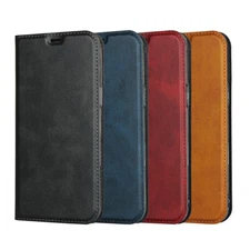 For Apple IPhone 12 mini Magnetic Leather Phone Case Protector Cover Flip Wallet