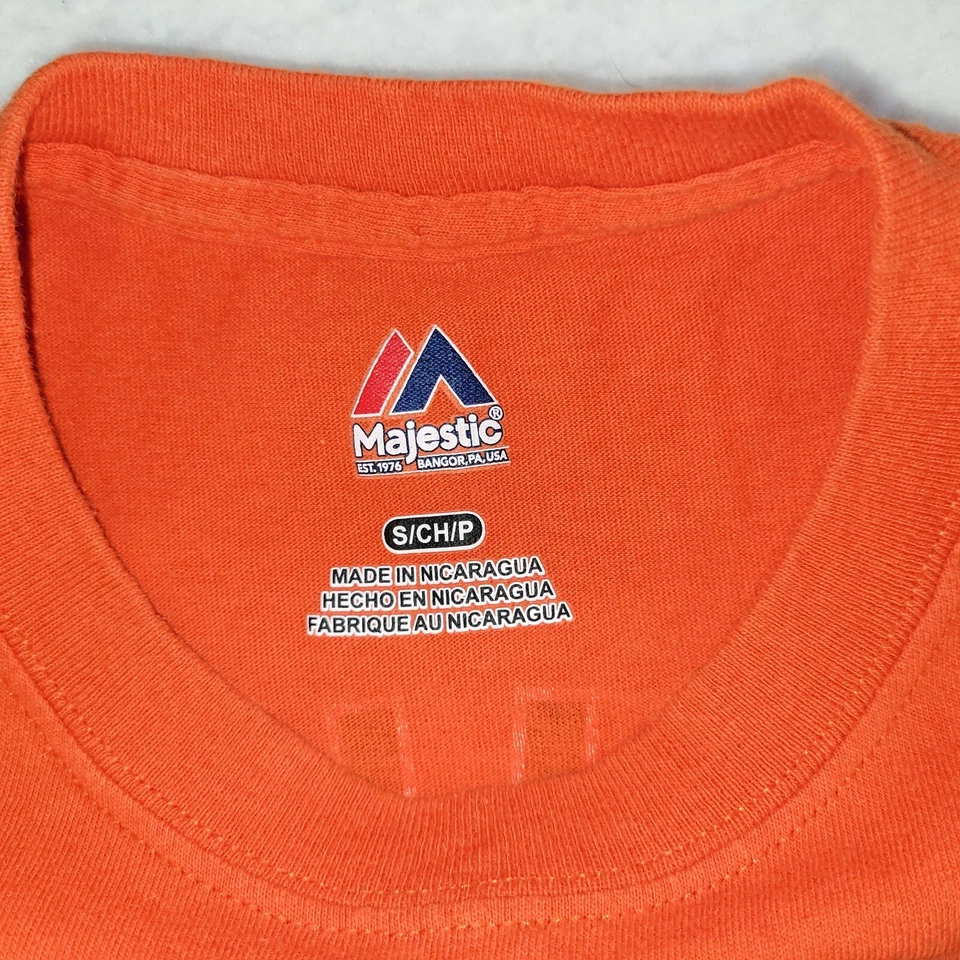 Camiseta Majestuosa Niño Marlins Pequeña Naranja ICHIRO #51 Manga Corta Usada  Foto 3 de 4