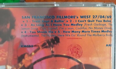 2CD！LED ZEPPELIN/ SAN FRANCISCO 27/04/69 Led Zeppelin – San Francisco Fillmore's West 27/04/69 – 2 x