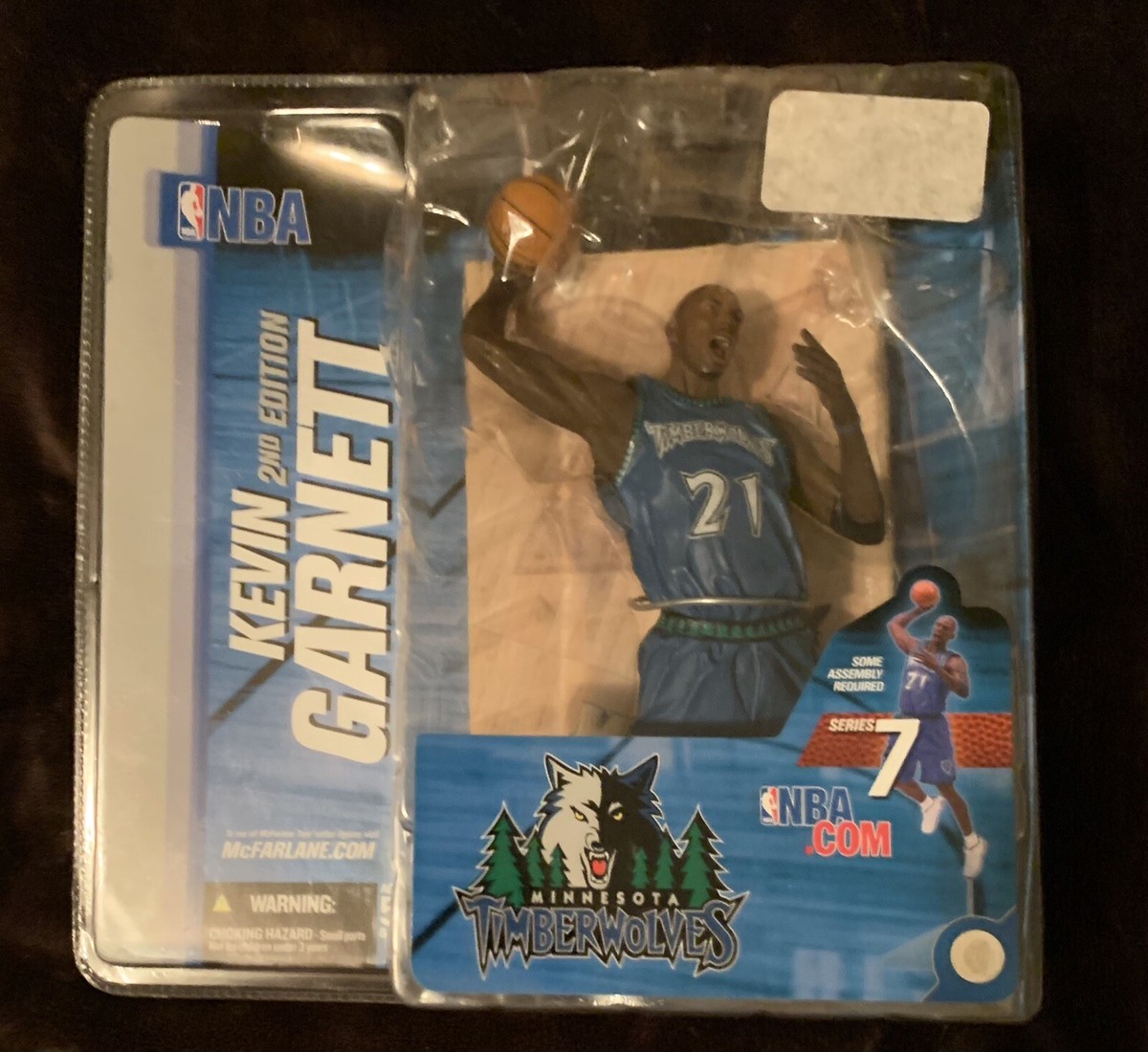 Kevin Garnett Series 7 2nd Edition McFarlane Timberwolves