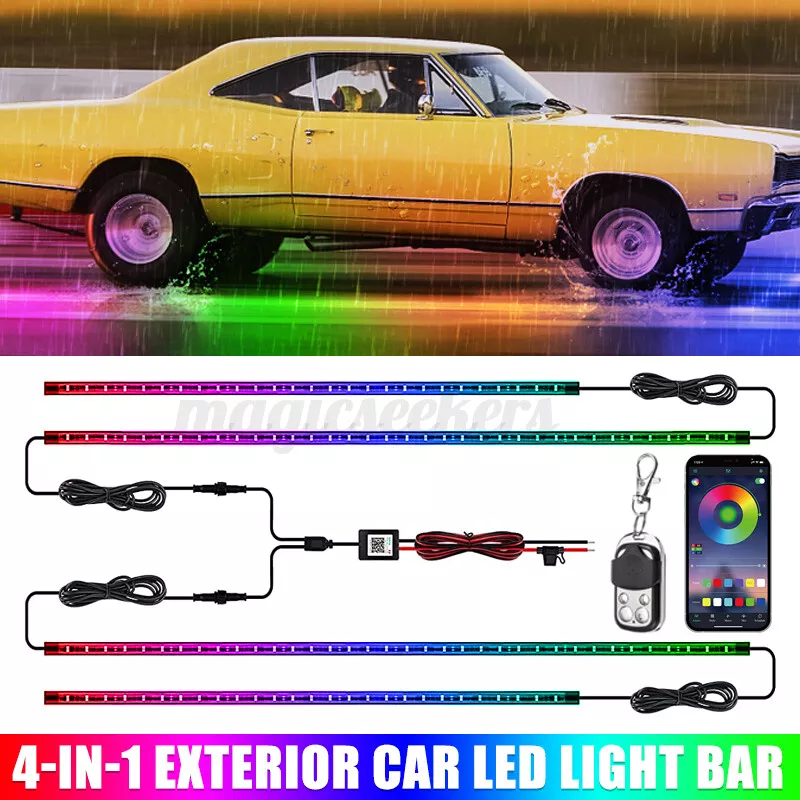 Ambother car led cheap neon underglow kit