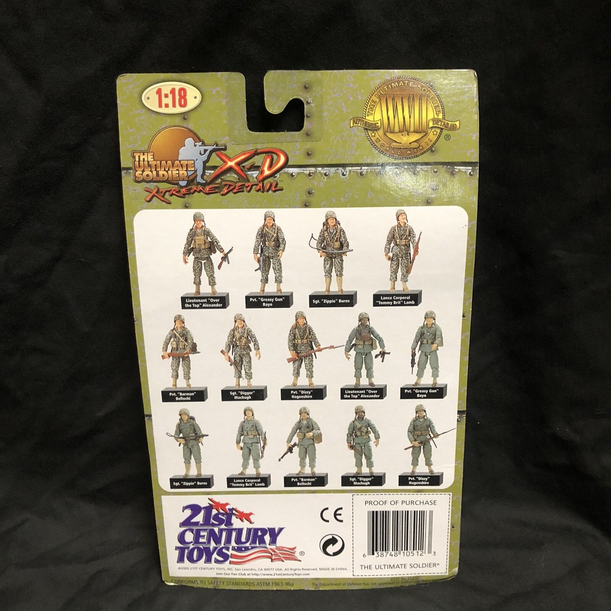 21st CENTURY TOYS フィギュア THE ULTIMATE L.P.O.P. Set The Ultimate Soldier 21st Century Toys Action