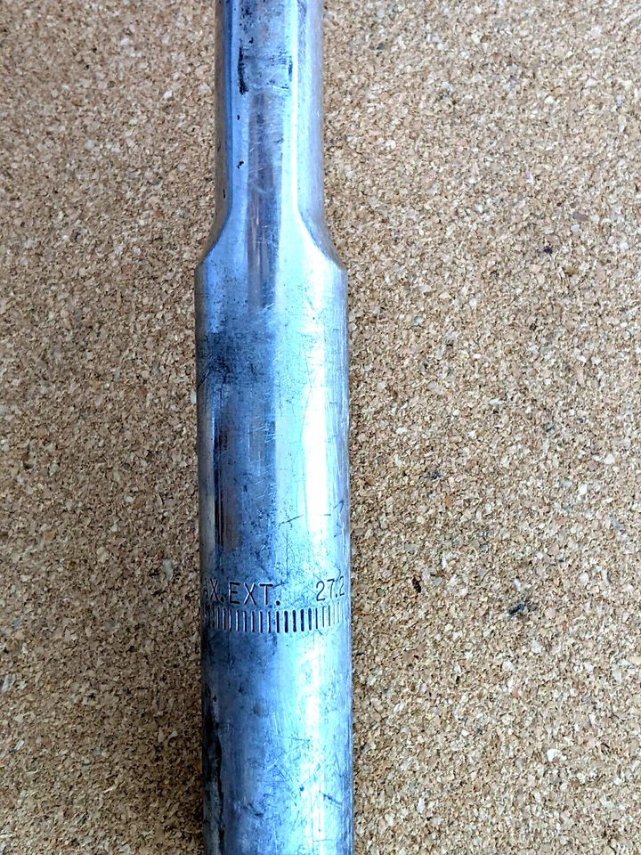 Vintage Profile Aero Pro SP Seatpost 27.2 Curved Arched Layback EXT Micro Adjust - Image 3 of 3