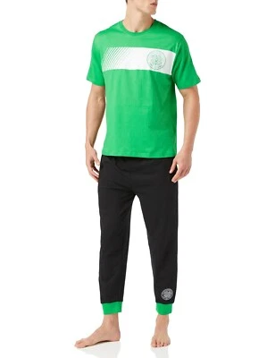 CELTIC FC Celtic F.C. Mens Cotton Pyjamas Celtic PJs Official Merchandise Size XS to XXL