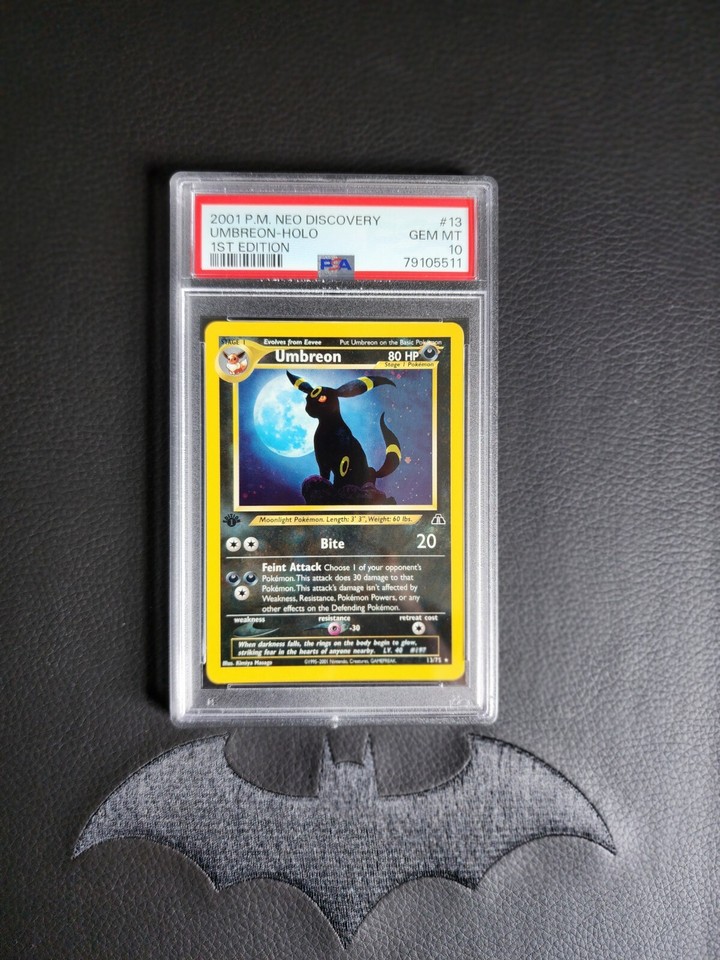 Pokemon Neo Discovery Umbreon Holo 13/75 Gem Mint PSA 10! eBay
