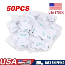 Massage Electrode Pads Snap On Replacement For Tens Unit Therapy Massager NEW