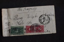 JQ3 Parcel Post Postage Due & Postage Due USED on Cover