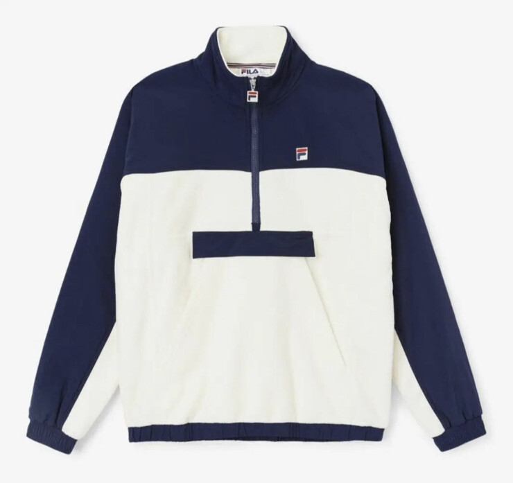 Cappotto Fila Polar Erick Pile Mezza Cerniera Uomo Medio Nuovo con etichette