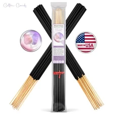 COTTON CANDY Incense Sticks 19" Jumbo Extra Large Bulk Handmade Hand Dipped