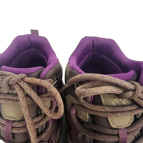Columbia Womens Crestwood Mid Waterproof Hiking Boot Size 7 Brown And Plum - Picture 7 of 10