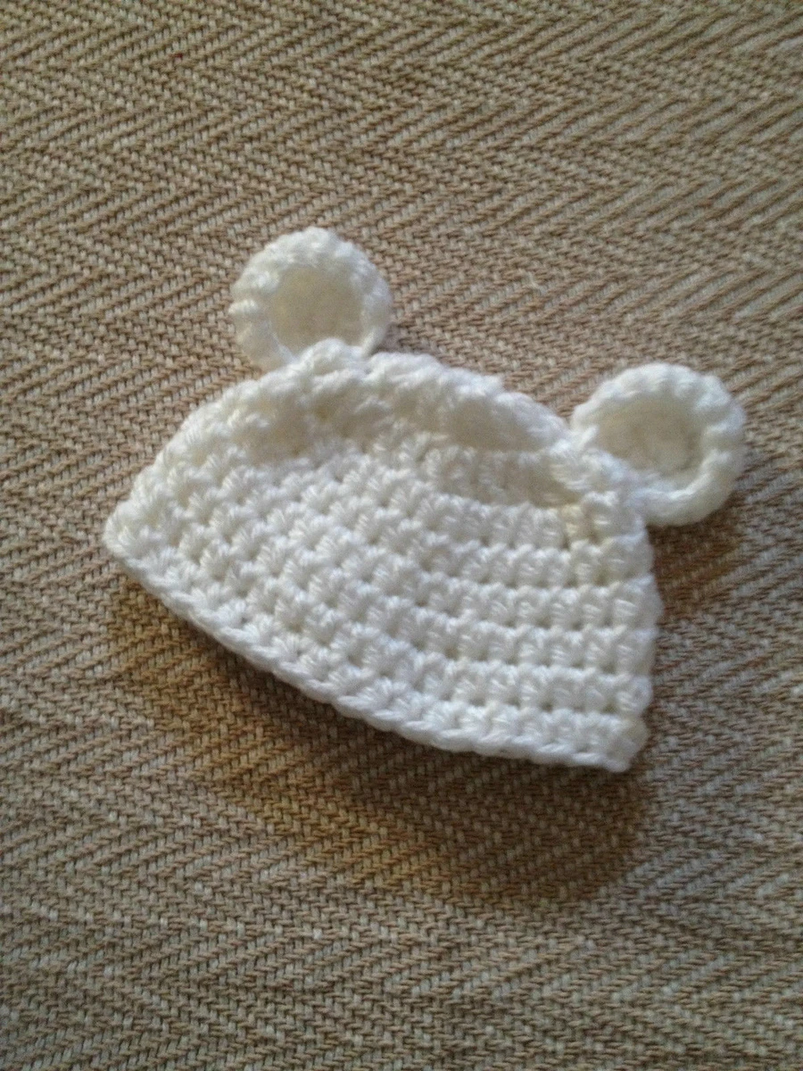cappellino neonato uncinetto
