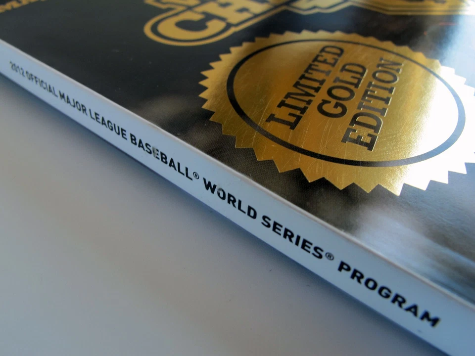 San Francisco Giants 2012 World Series Champions Limited Gold Edition Program - Image 3 of 4