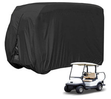 2 Passenger Golf Cart Covers, Waterproof Outdoor Golf Cart Cover for EZ GO Cl...