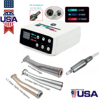 USA NSK Style Dental Brushless LED Electric Micro Motor /1:5 1:1 LED Handpiece