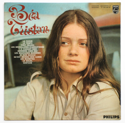 BEA TRISTAN french girl france 1968 BIEM philips 844899 BY vinyl