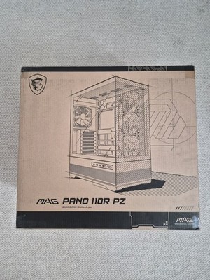 MSI MAG PANO 110R PZ - Mid-Tower Gaming PC Case - Tempered Glass Side Panel - 4