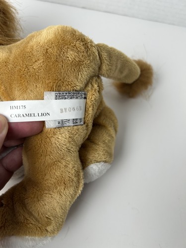 Ganz Webkinz Carmel Lion HM175 Plush Stuffed Animal Toy Collectible No Code - Picture 7 of 7