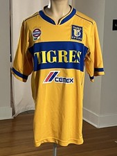 Tigres Soccer Jersey sz Youth L/XL see measurements 