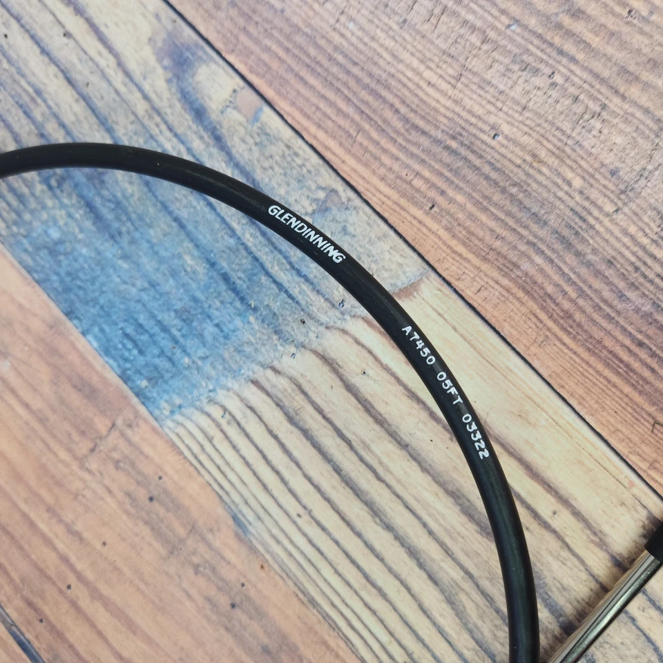 TCI 840500 Black Shifter Cable 5 ft Length 2 in Stroke Morse Style Threaded Ends - Image 4 of 4