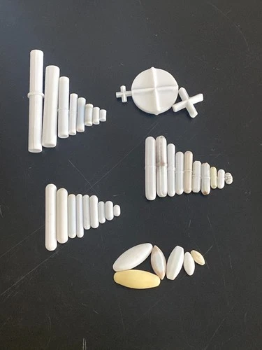 Laboratory PTFE Teflon Magnetic Stir Bars Spinbar, Choose By Style & Lengths