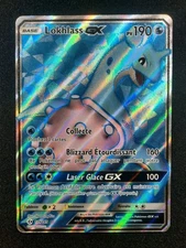 Pokemon Card: Lokhlass GX Full Art 2017 Sun & Moon 139/149 VG 🇲🇫