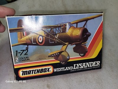 Matchbox Westland Lysander Airplane Model 1/72 #40007