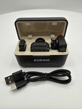 Wireless Lavalier Microphone for Iphone Ipad Android with Charging Case 80H Batt