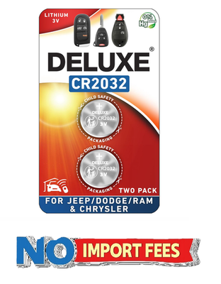 #ad Key Fob Replacement Batteries for Jeep Dodge Ram Chrysler Cherokee Caravan Town $10.49