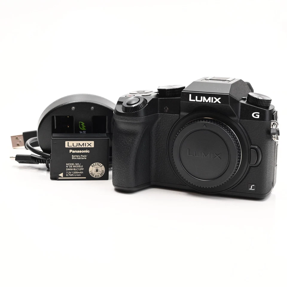 Panasonic Lumix DMC-G7 16MP Mirrorless MFT Digital Camera Body #833