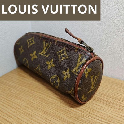 Louis Vuitton Papillon Pouch Monogram Brown | eBay