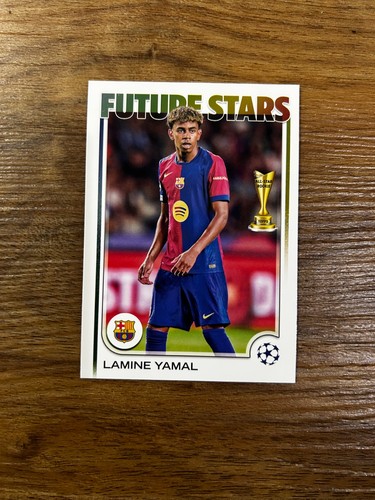 2024-25 Topps UEFA Lamine Yamal Future Stars All-star Rookie Mint