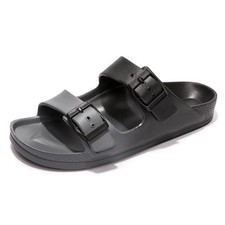 FUNKYMONKEY Women's Comfort Slides with Arch Support, Non-Slip Lightweight Fo...