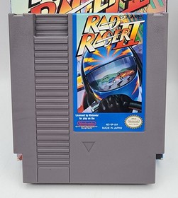 Rad Racer II 2 (Nintendo NES) Complete In Box CIB W/ Poster & Protector 