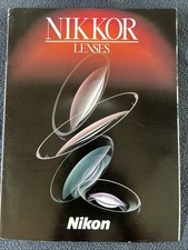 Nikon NIkkor lenses brochure c1994