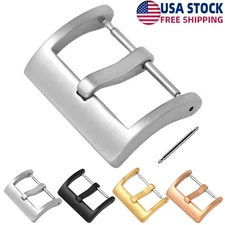 304L Stainless Steel Tang Buckle For Watch Strap Band 16mm 18mm 20mm 22mm 1PCS