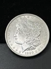1890-P Morgan Silver Dollar Uncirculated  90% US Coin D11
