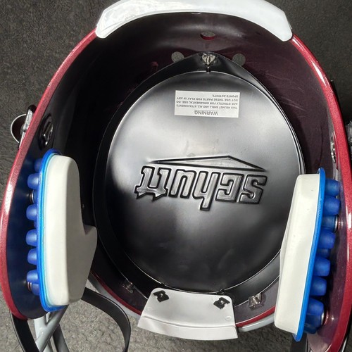 Schutt USC Trojans NCAA Full Size Replica Football Helmet With Chin Strap - Picture 11 of 14