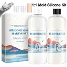 1/2KG Liquid Silicone Rubber Mould Making Kit Condensation-cure Mould Making Kit