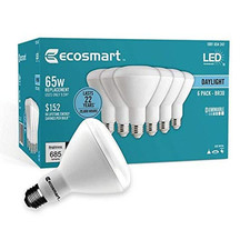 Led Bundle 12-Bulbs Ecosmart 65-Watt Equivalent Br30 Dimmable Led Light Bulb