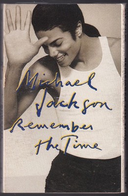 Michael Jackson Remember The Time Cassette 1992 Single 24T74200 09870742004