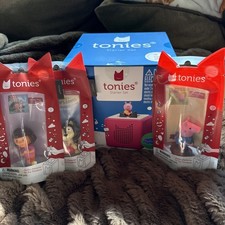 Tonies Peppa Pig Toniebox Starter Set Learning Toy Bundle Package with 3 Tonies