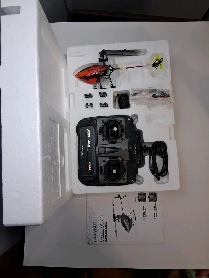 Turnigy FBL100 3D Micro Helicopter RC Great Condition Never Used - Image 4 of 4
