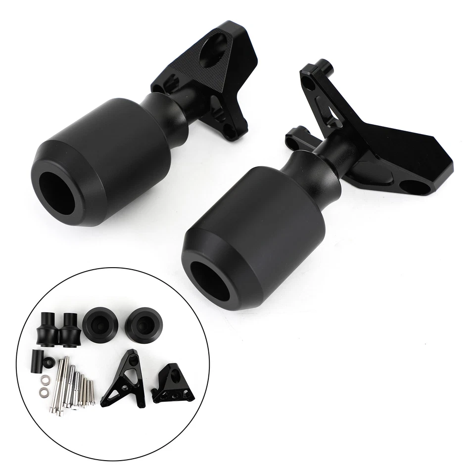 CNC Black Frame Slider Anti Crash Pad Fit for Honda CB CBR 650R 19-20 650F A1 - Imagem 2 de 4