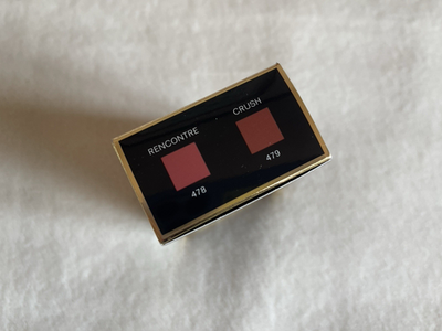 Chanel ROUGE ALLURE VELVET Lipstick Set Pouch Gold Case 478