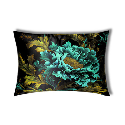 NOCHKA 100% Pure Mulberry Silk Printed Pillowcase  - Handmade in USA
